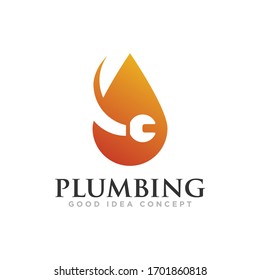 Design-Vektorillustration für das Plummierungslogo
