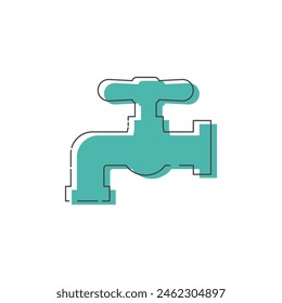 Plumbing logo icon vector design business template