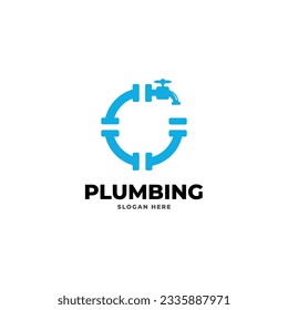 plumbing logo icon vector template.