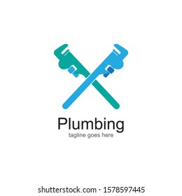 Plumbing logo ilustration vector template