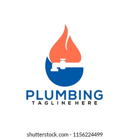 Plumbing Logo Vector Art