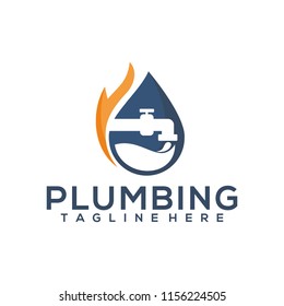 Plumbing Logo Vector Art