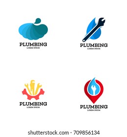 Plumbing Logo Vector Art