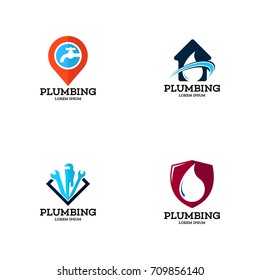 Plumbing Logo Vector Art
