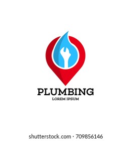 Plumbing Logo Vector Art Stock Vector (Royalty Free) 709856146 ...