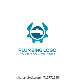 Plumbing Logo Vector Art
