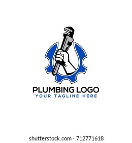 Plumbing Logo Vector Art