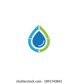 Plumbing logo vector design business template