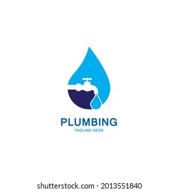  Plumbing Logo Vector Icon Illustration