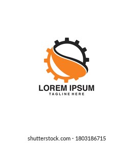 Plumbing Modern Logo Design Vector