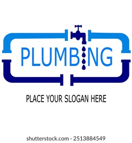 PLUMBING PLACE YOUR SLOGAN HERE VEKTOR