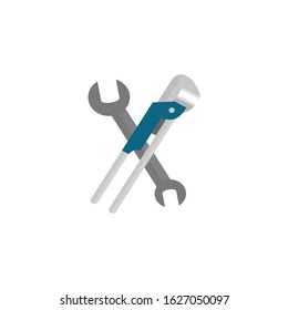 Plumbing, sanitary engineering, hygiene vector icon. Sink, toilet, piping, bathroom