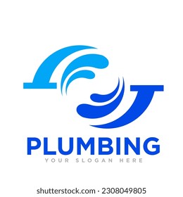 Plumbing Service Logo Design Illustration