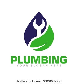 Plumbing Service Logo Design Illustration