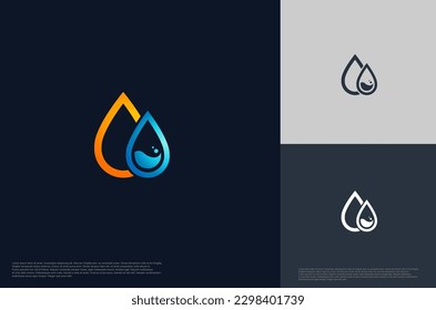 plumbing service logo. Vector design template illustration