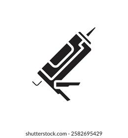 Plumbing Silicone Filled Icon Vector Illustration
