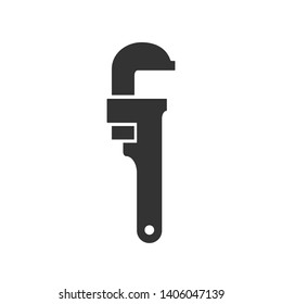 Plumbing Tool Icon. Maintenance Equipment. Repair, Plumber Symbol for Design, Presentation, Website or Apps Elements - Vector.     