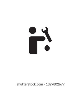plumbing vector icon design template