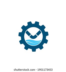 plumbing vector illustration icon design