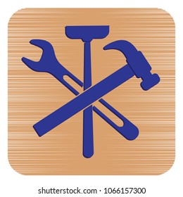 Plumbing work symbol icon. Vector illustration