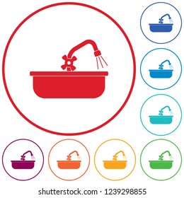 Plumbing work symbol icon. Vector illustration