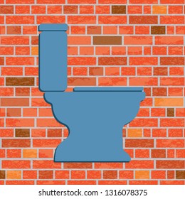 Plumbing work symbol icon. Vector illustration