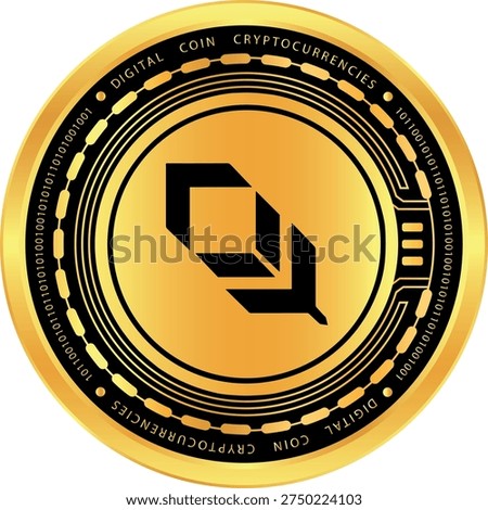plume cryptocurrency illustrations on abstract background. 3d illustrations.