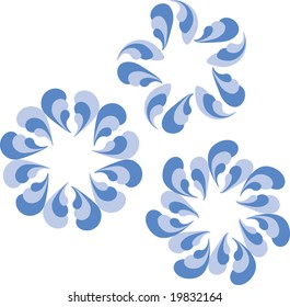 plume snowflakes