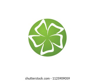 Plumeria flower icon vector illustration design logo template
