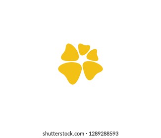Plumeria flower icon vector illustration design logo template - Vector