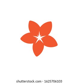 Plumeria Logo Template vector symbol nature