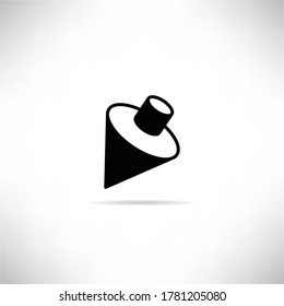 icono de complemento con ilustración de vector de sombra de caída