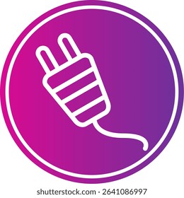 Plunge Colorful line Icon Style