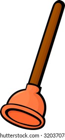 Plunger Stock Vector Royalty Free Shutterstock