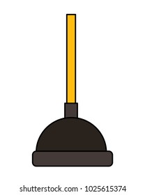 plunger clean bath tool hygiene