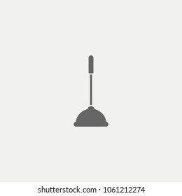 Plunger Flat Icon