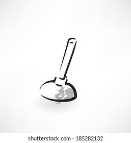 plunger grunge icon