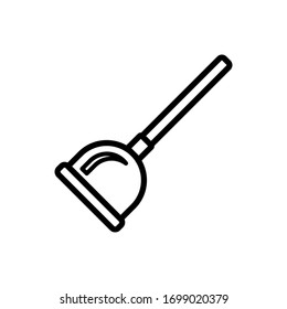 plantilla vectorial de diseño de iconos del émbolo