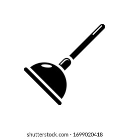 plunger icon design vector template