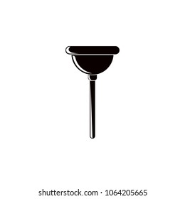 plunger icon. Element of cleaning and cleaning tools illustration. Premium quality graphic design icon. Signs and symbols collection icon for websites, web design, mobile app on white background