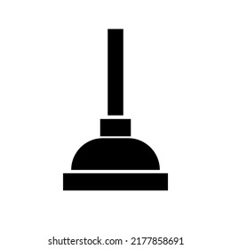 Plunger icon. Force cup icon. Vector.