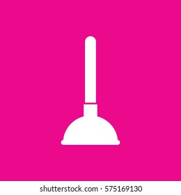 plunger icon illustration isolated vector sign symbol