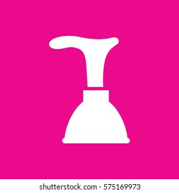 plunger icon illustration isolated vector sign symbol