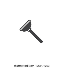 plunger icon. sign design