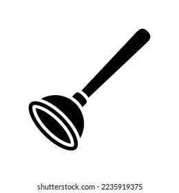 plunger icon vector design template in white background