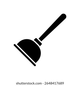 plunger icon vector design template simple and clean