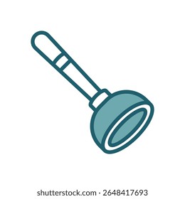plunger icon vector design template simple and clean
