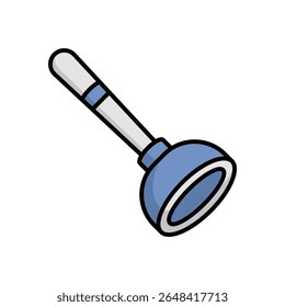 plunger icon vector design template simple and clean