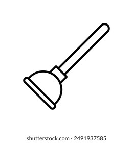 Plunger icon vector design templates simple and modern