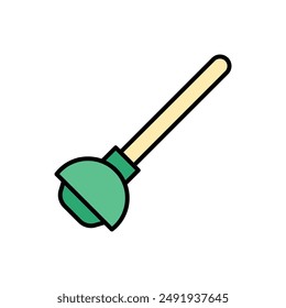 Plunger icon vector design templates simple and modern